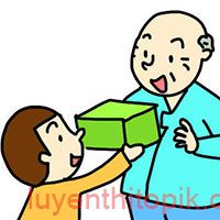 23 과 : 어른께는 두 손으로 물건을 드려야 해요